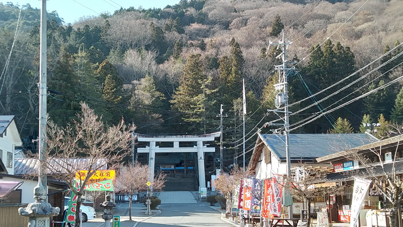 諏訪大社 上社 本宮の大鳥居