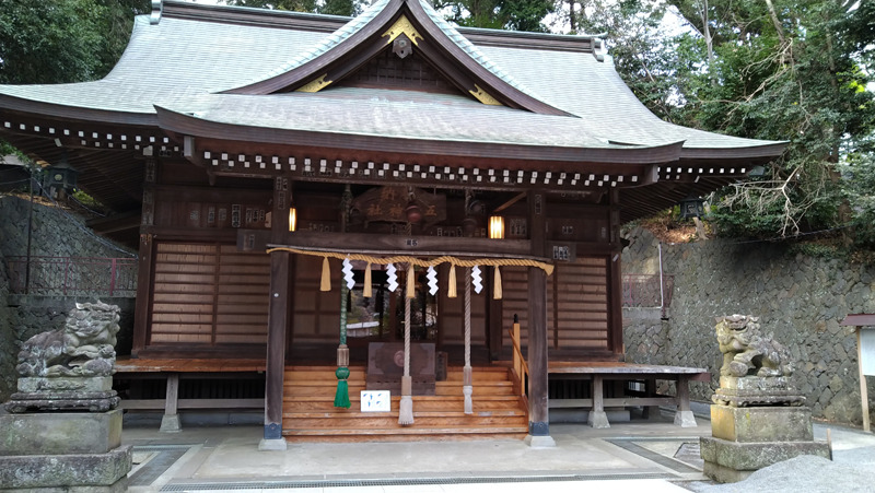 湯河原の『五所神社』御本殿